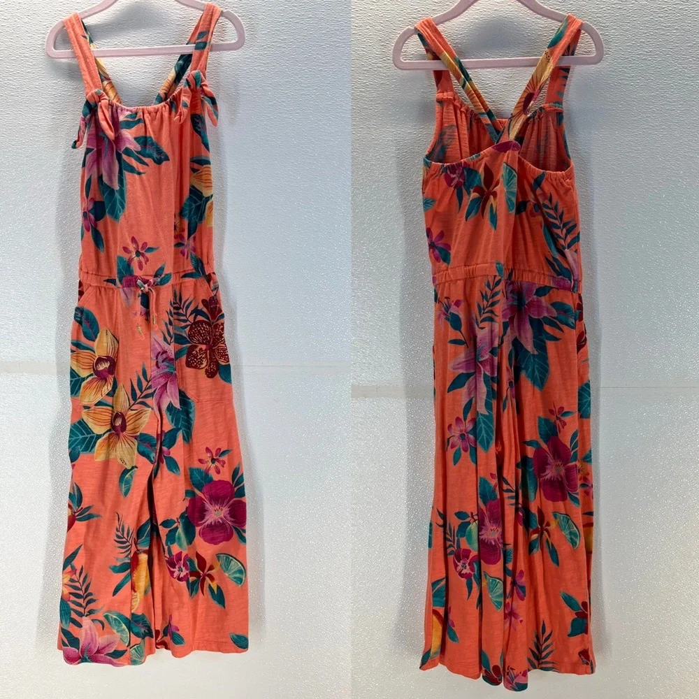 Old Navy Girls Floral Jumpsuit – Size 6–7‎ 🌺